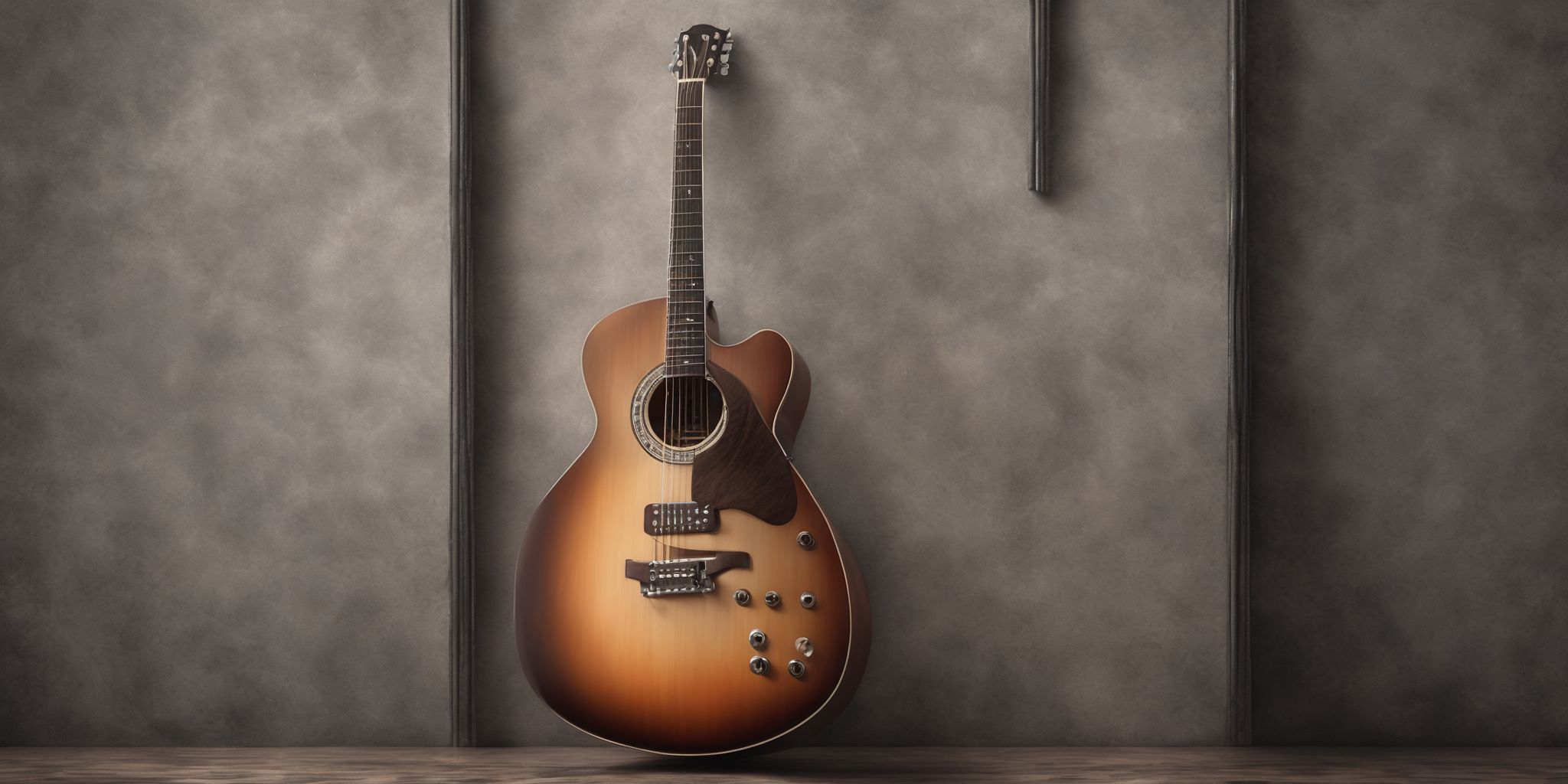 Guitar  in realistic, photographic style