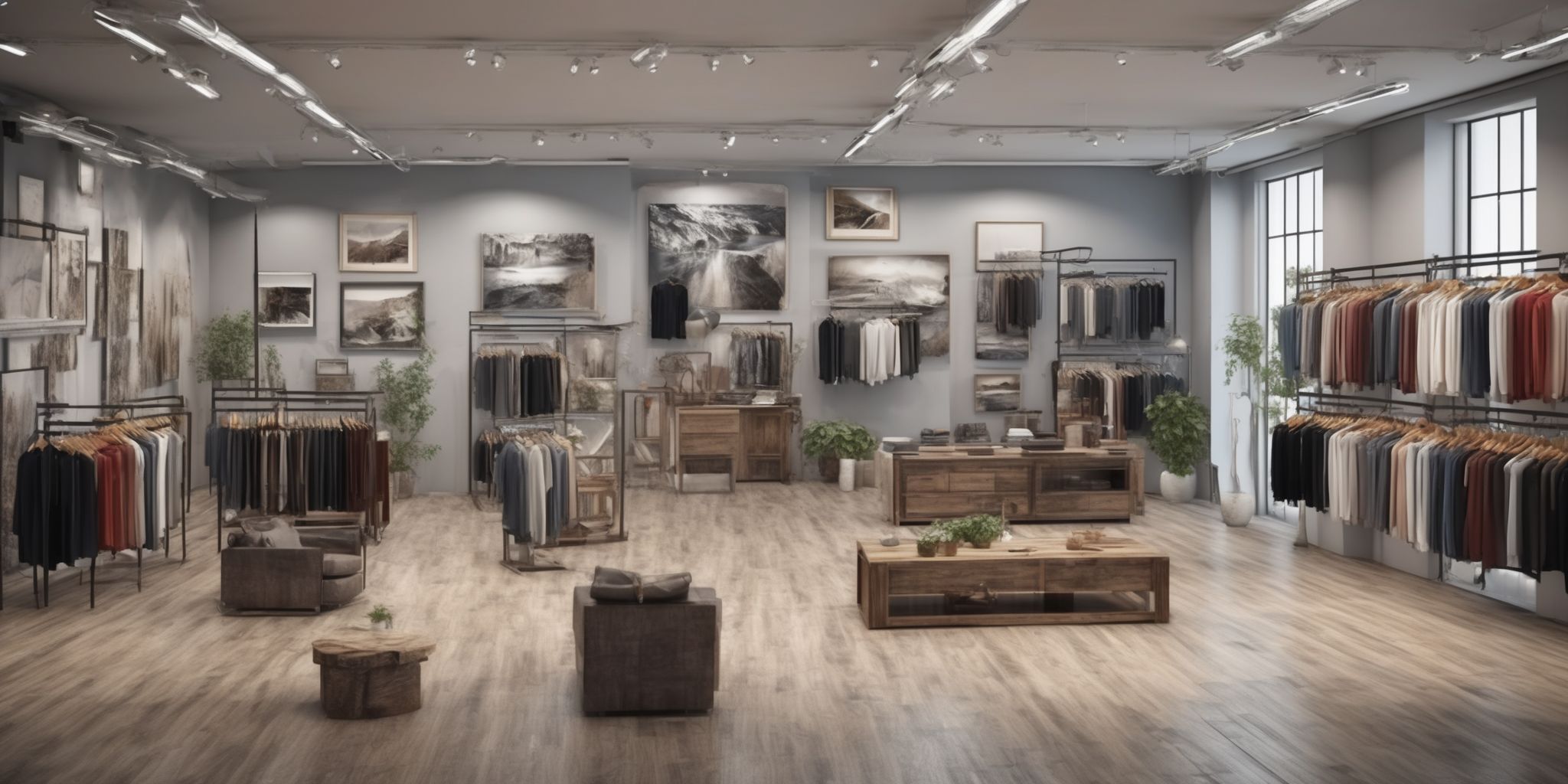 Showroom  in realistic, photographic style