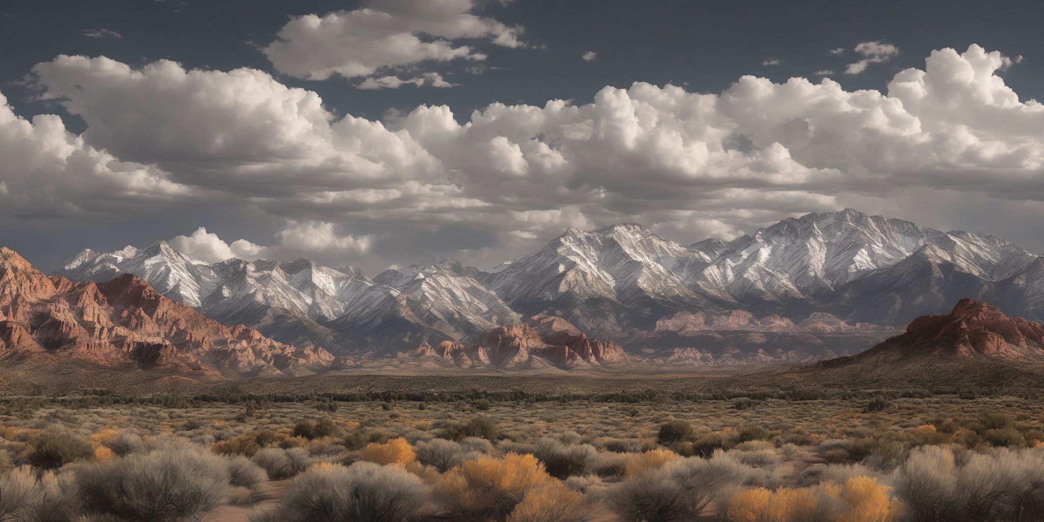 Utah mountains  in realistic, photographic style
