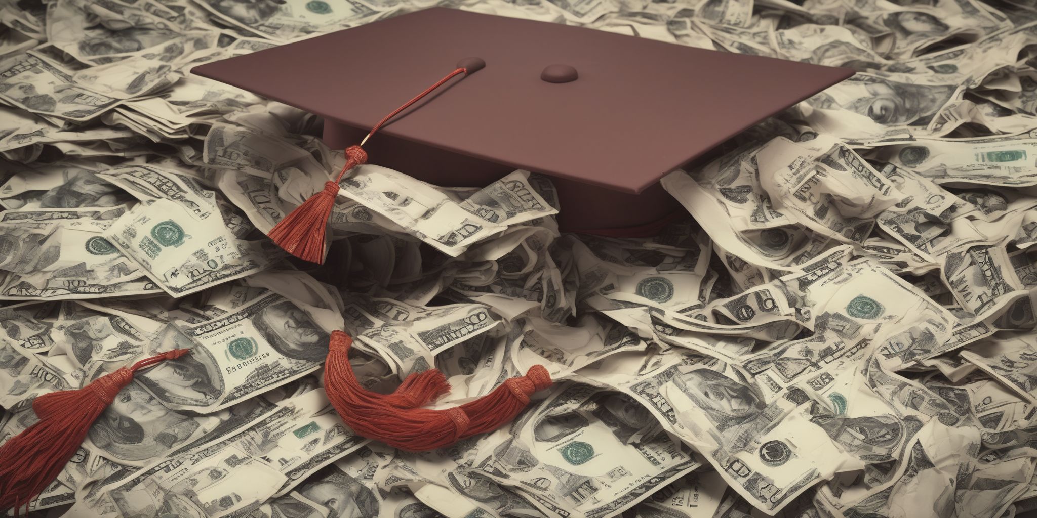 Education costs  in realistic, photographic style