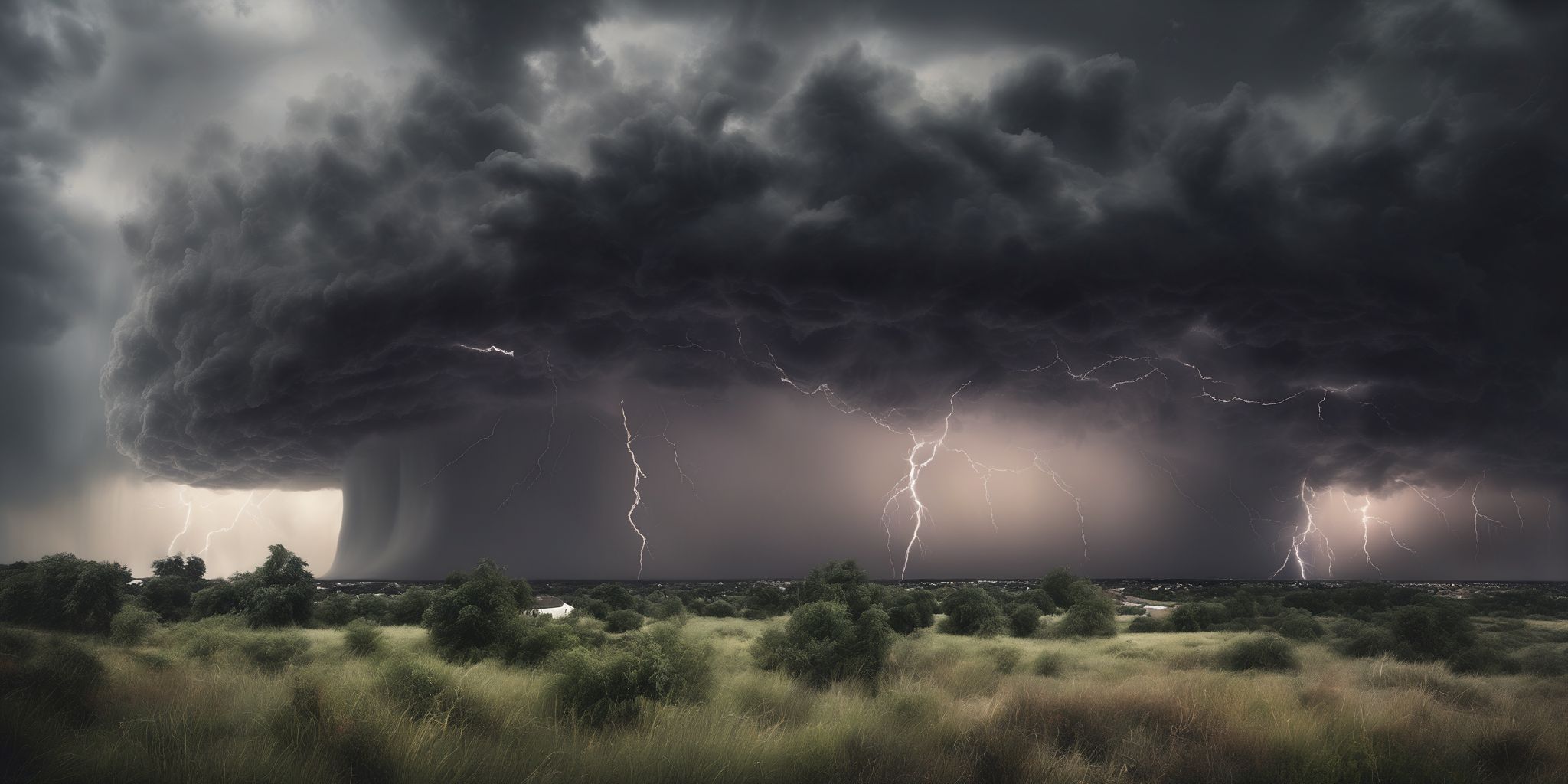 Storm  in realistic, photographic style
