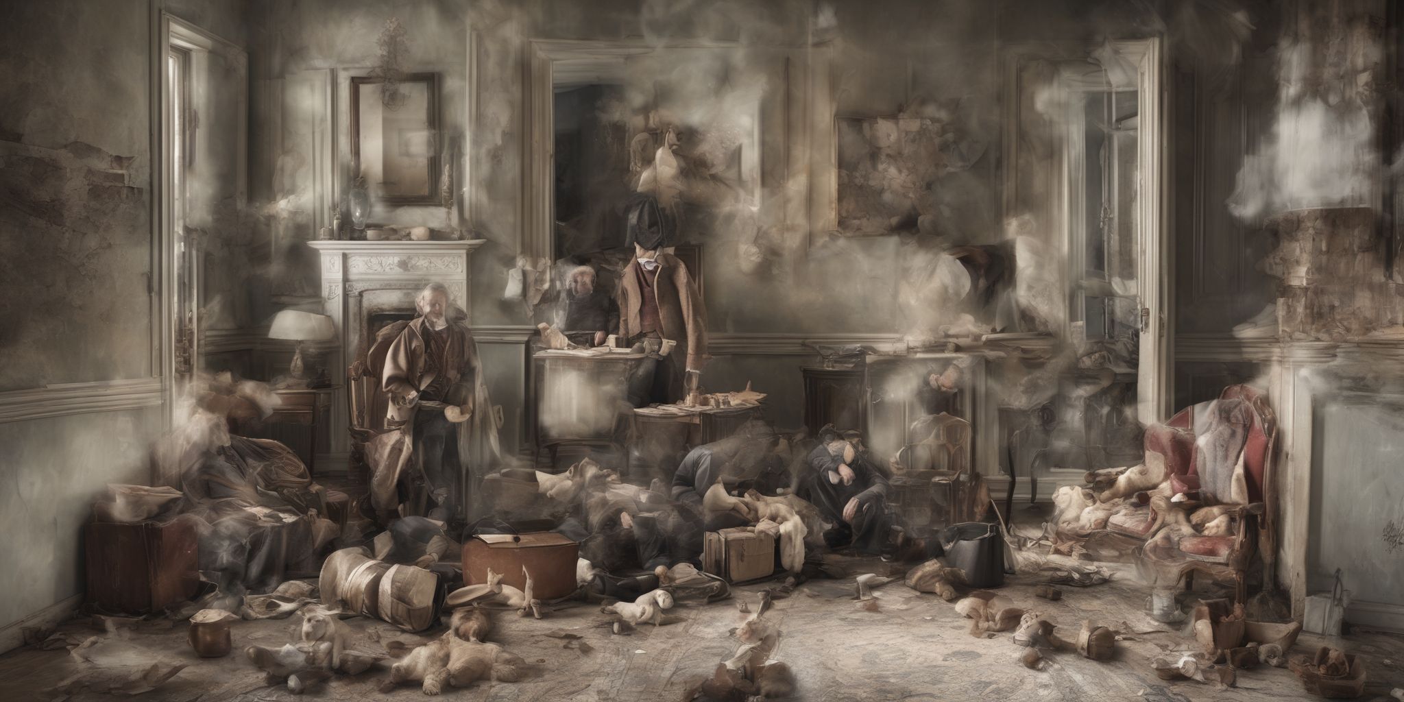 Exclusion  in realistic, photographic style