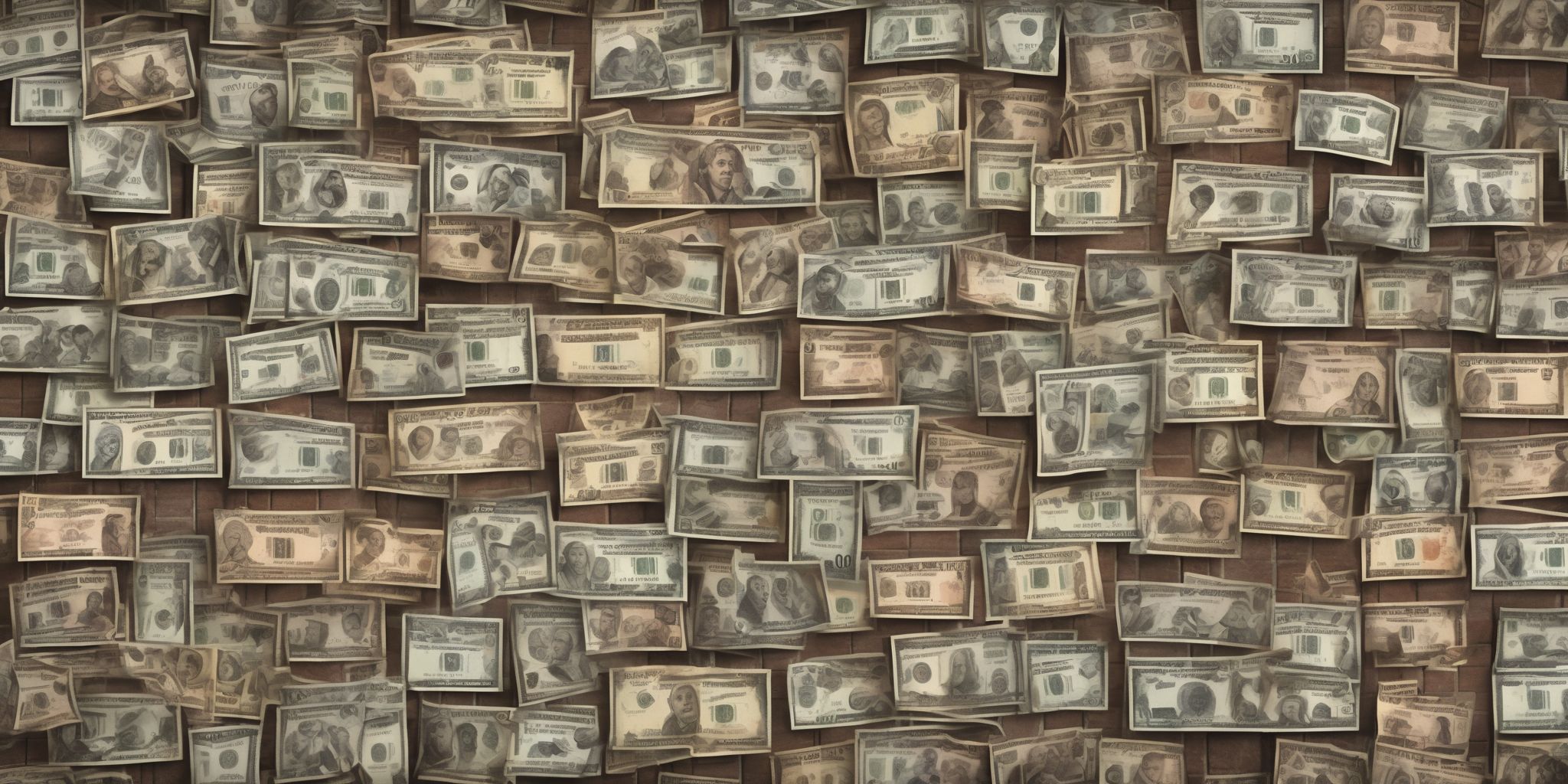 Wage Wall  in realistic, photographic style