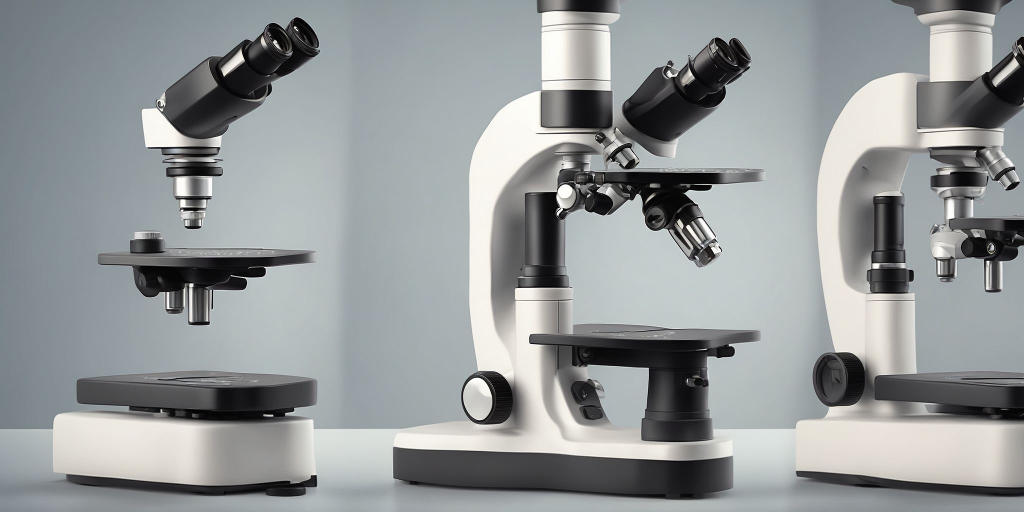 Microscope  in realistic, photographic style