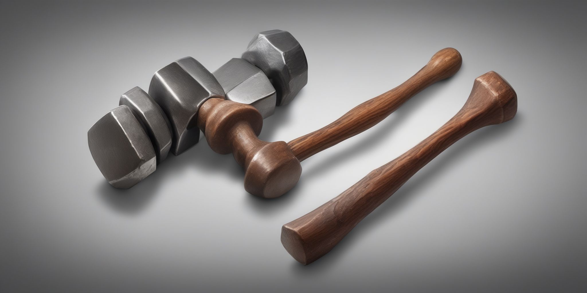 Hammer  in realistic, photographic style