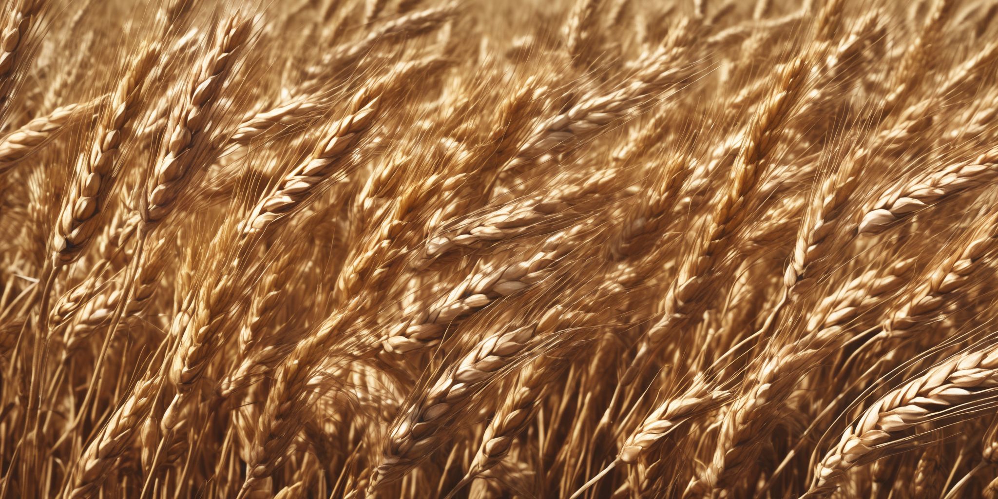 Wheat  in realistic, photographic style