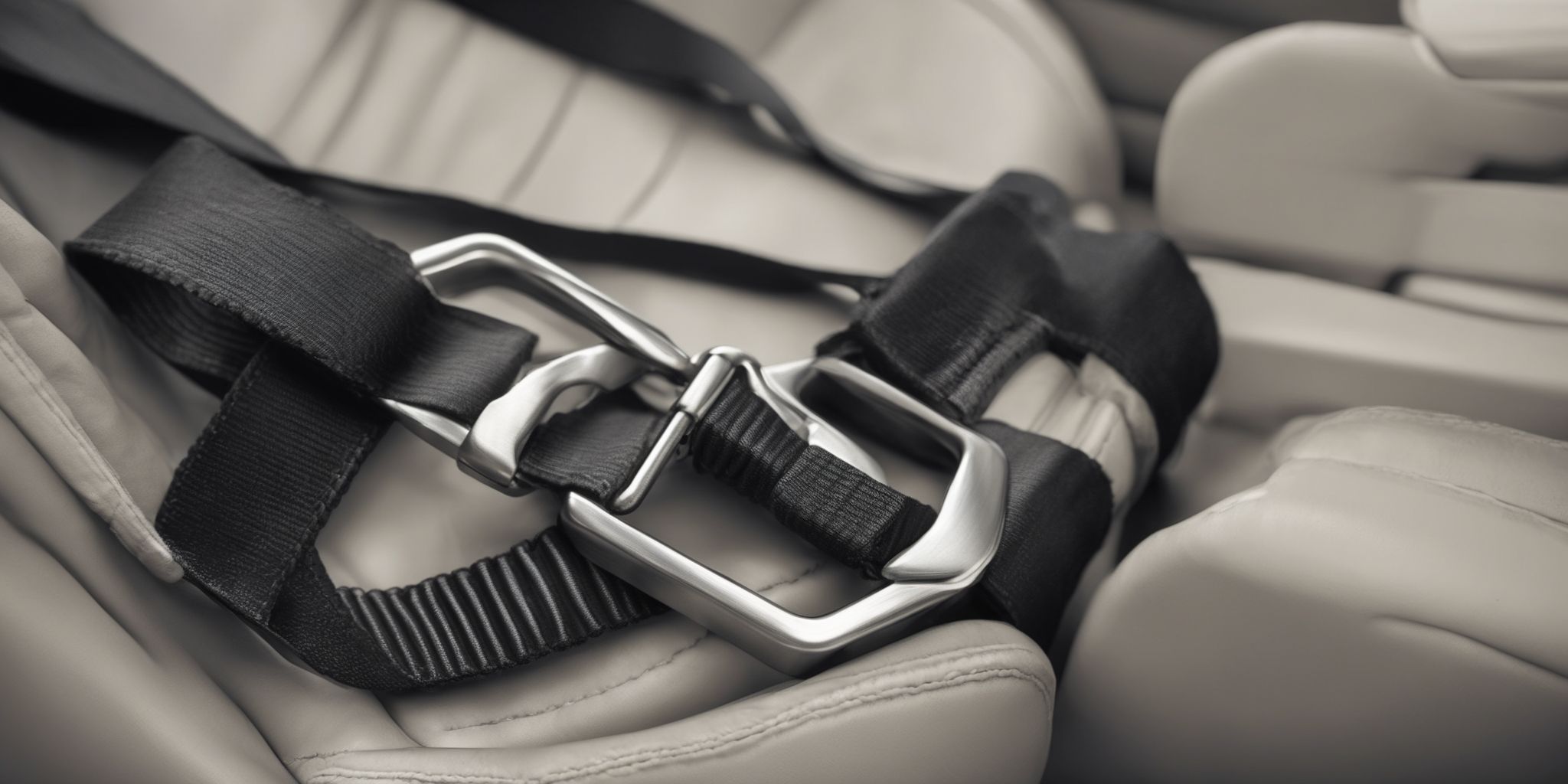 Low-risk: Seatbelt  in realistic, photographic style