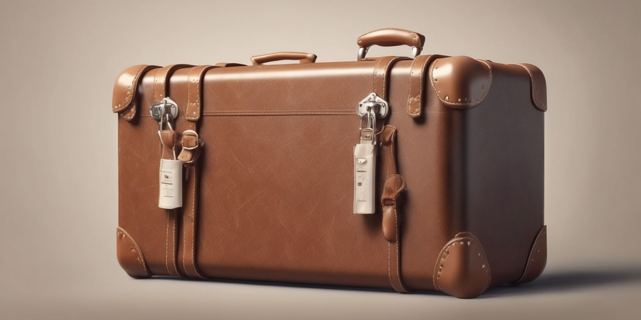 Suitcase  in realistic, photographic style