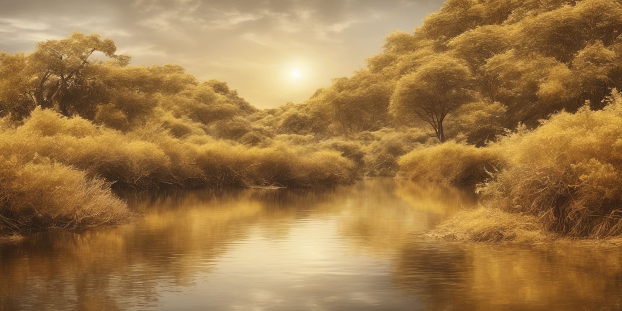 Golden opportunity  in realistic, photographic style