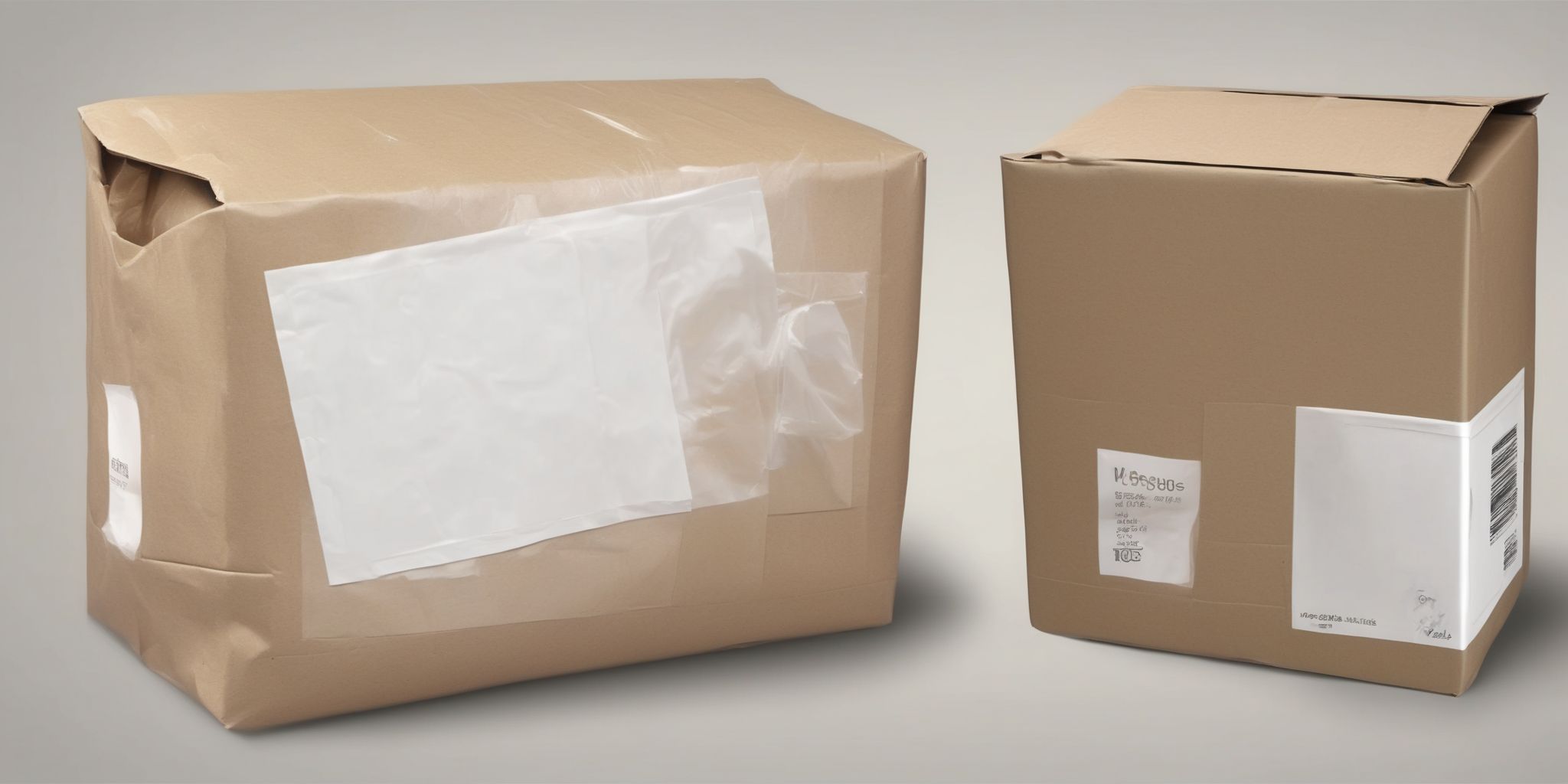 Package  in realistic, photographic style