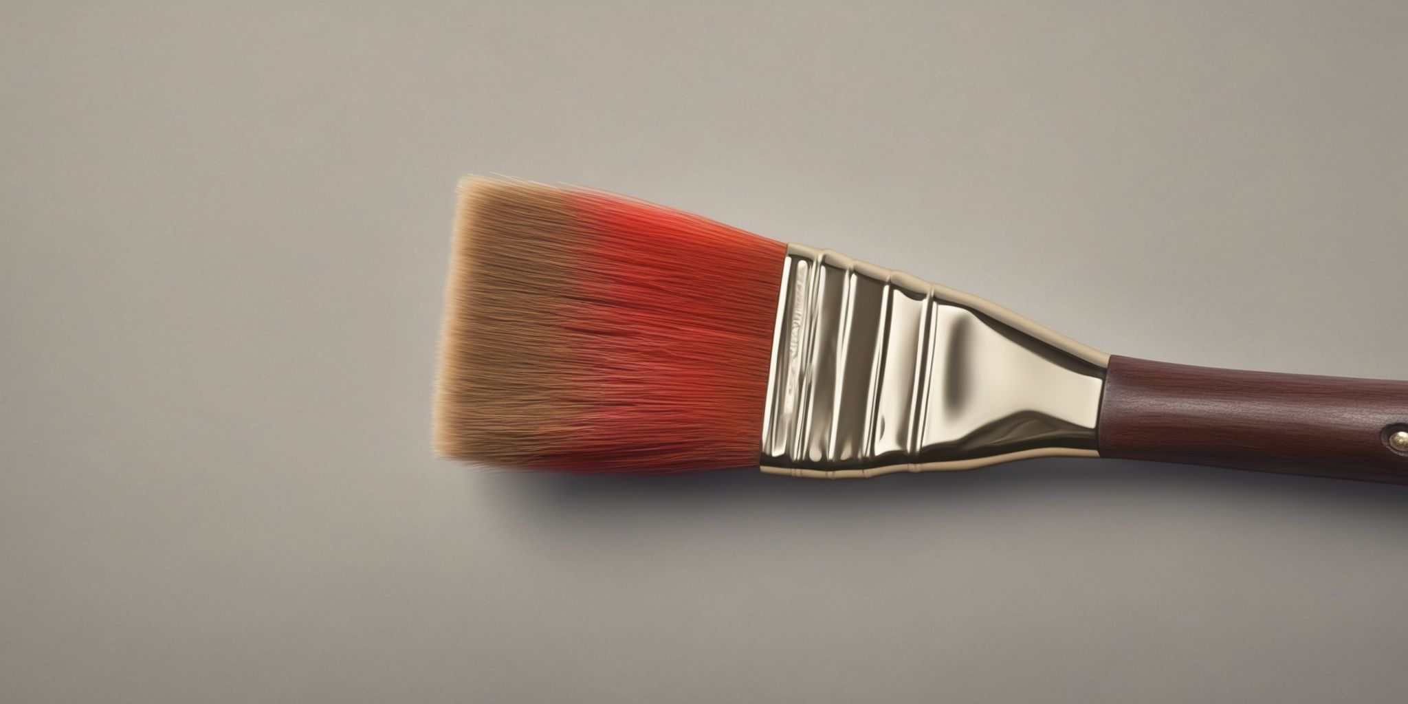 Paintbrush  in realistic, photographic style