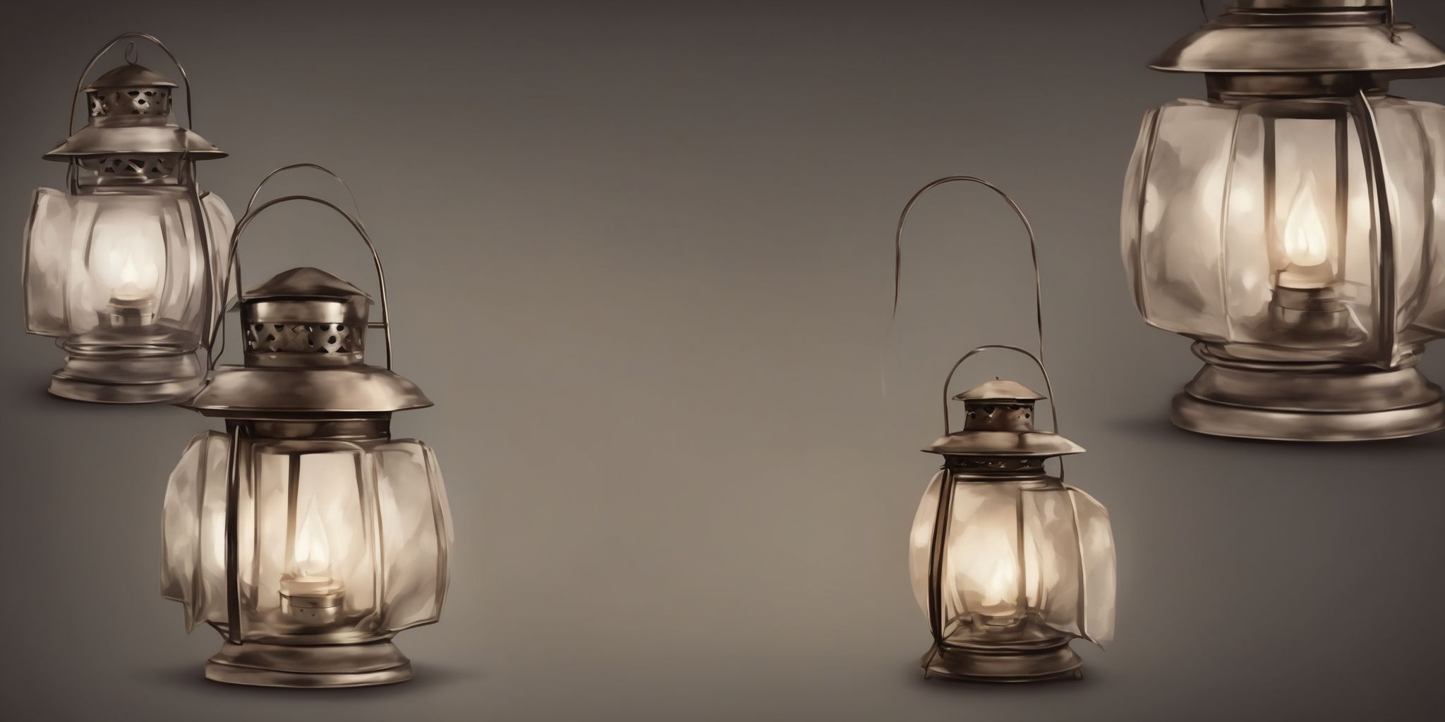 Lantern  in realistic, photographic style