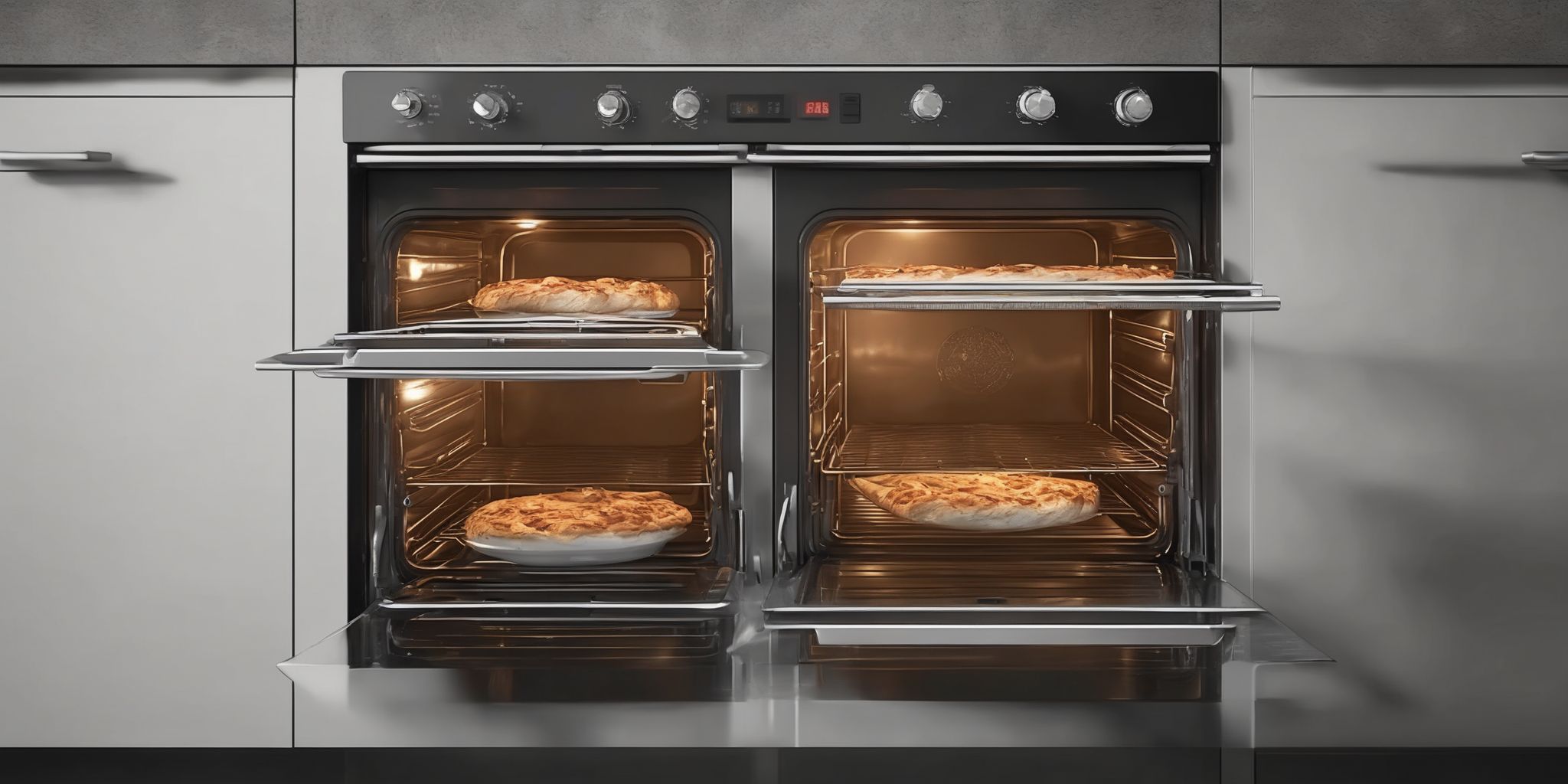 Oven  in realistic, photographic style