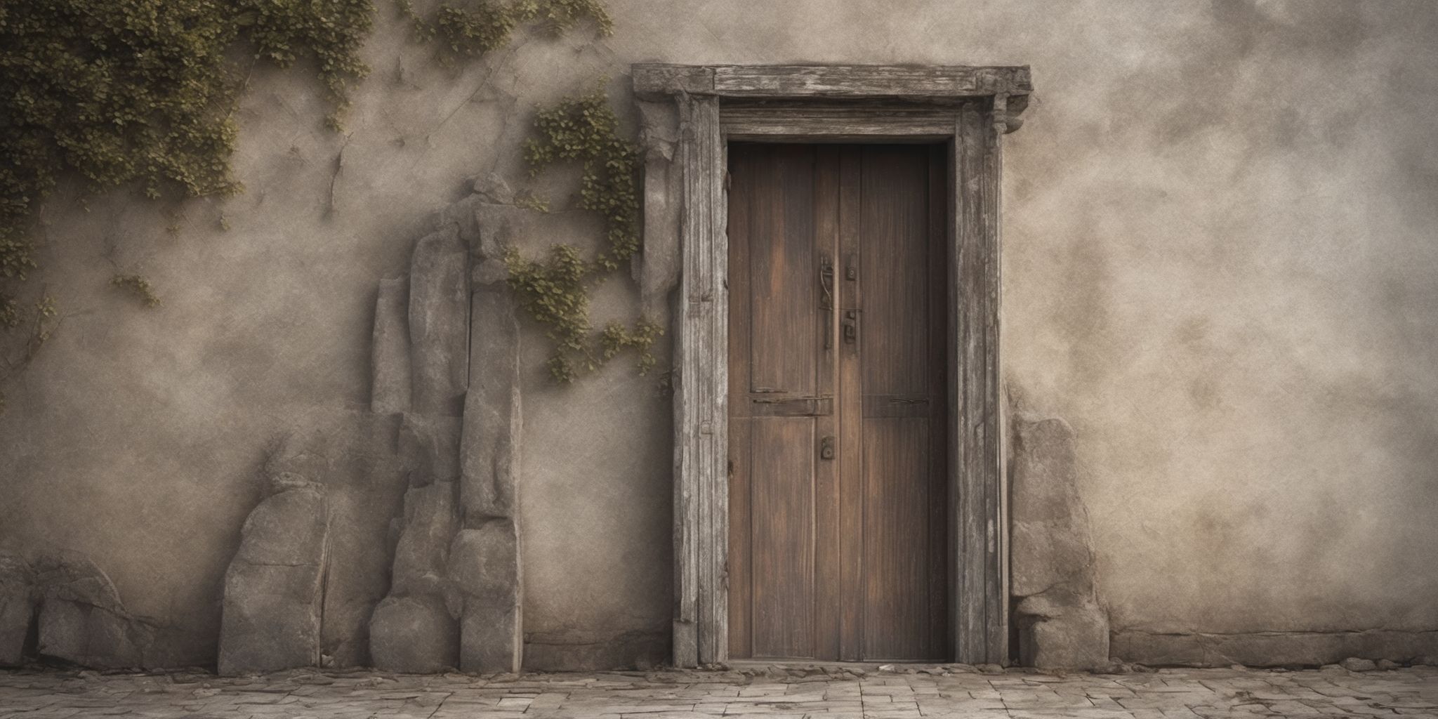 Doorway  in realistic, photographic style