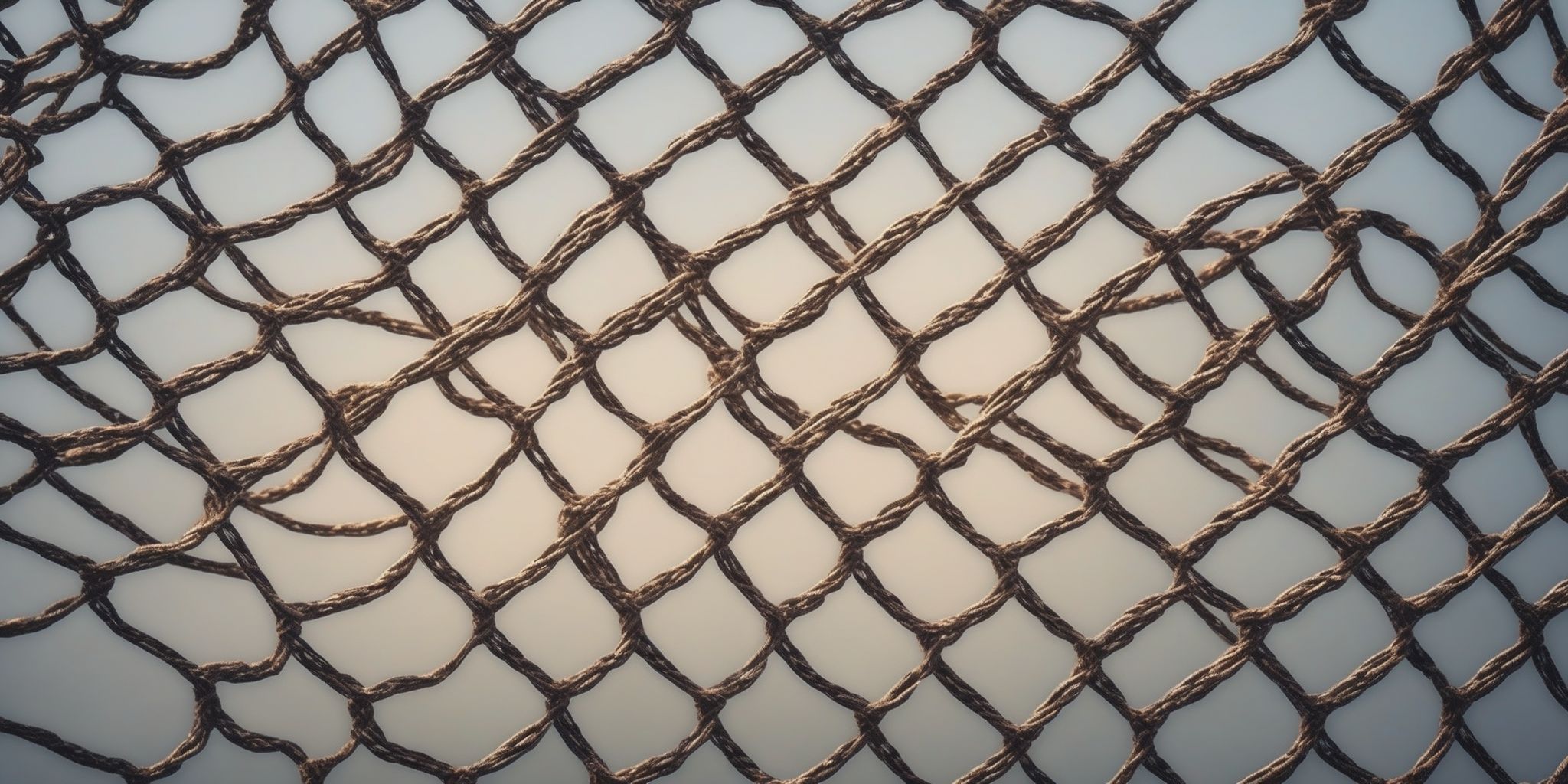 Safety net  in realistic, photographic style