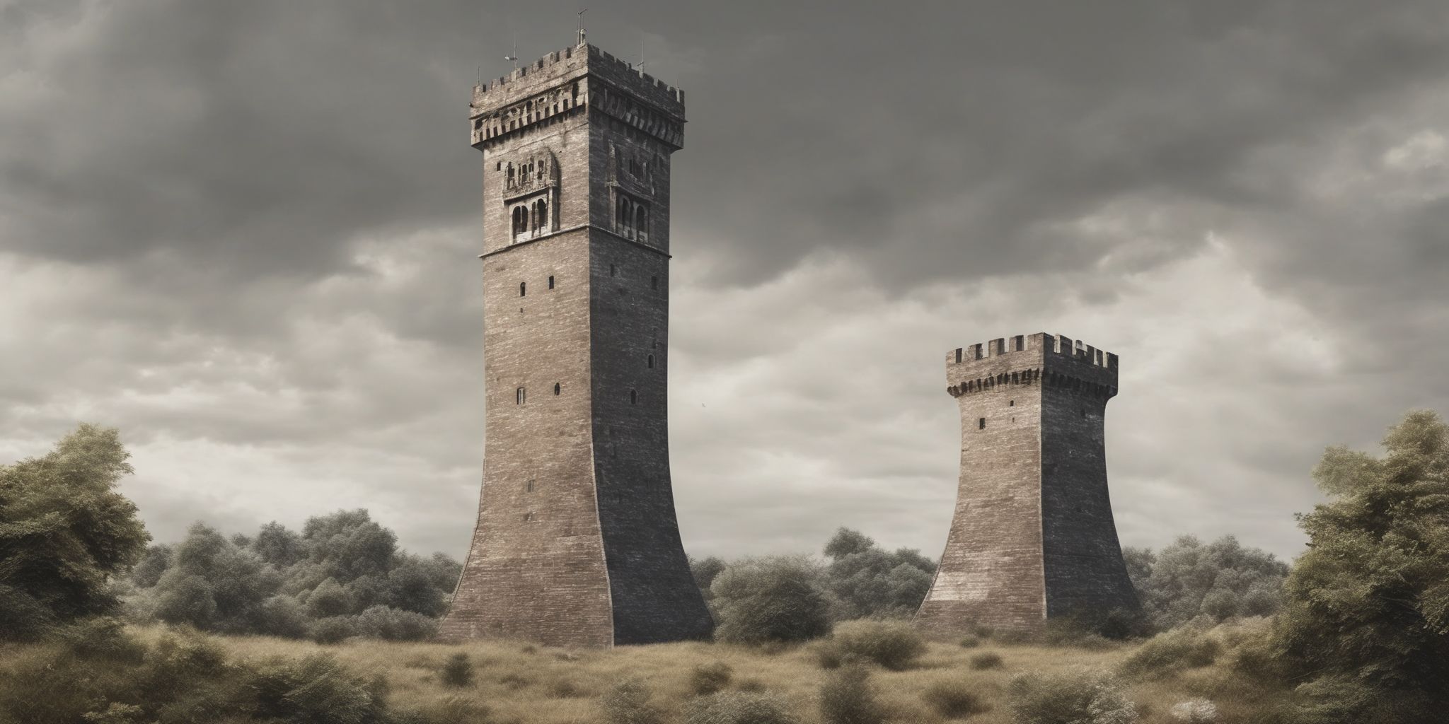 Tower  in realistic, photographic style