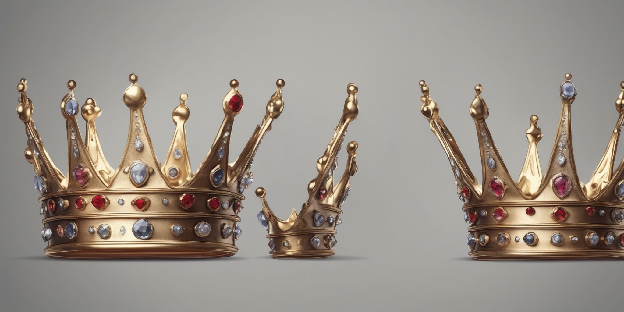 Crown  in realistic, photographic style