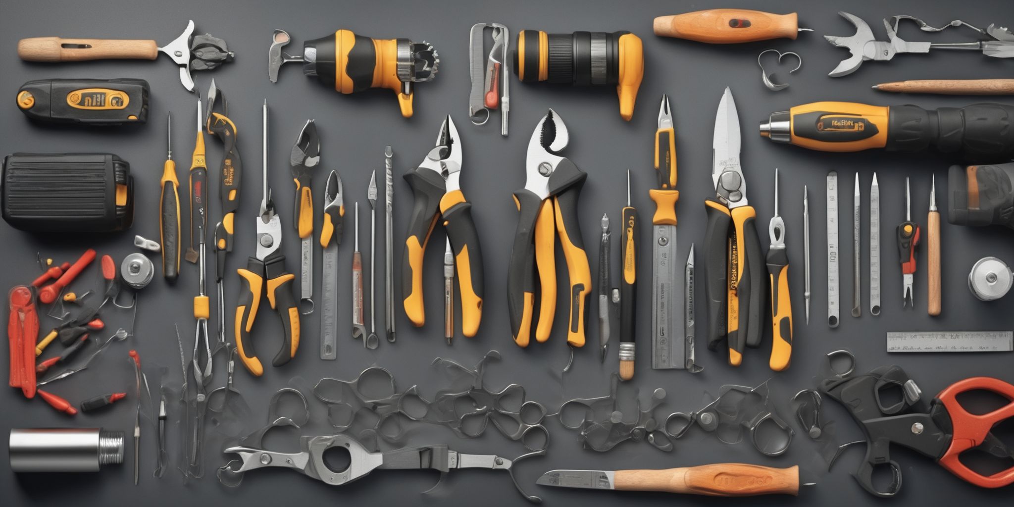Toolkit  in realistic, photographic style