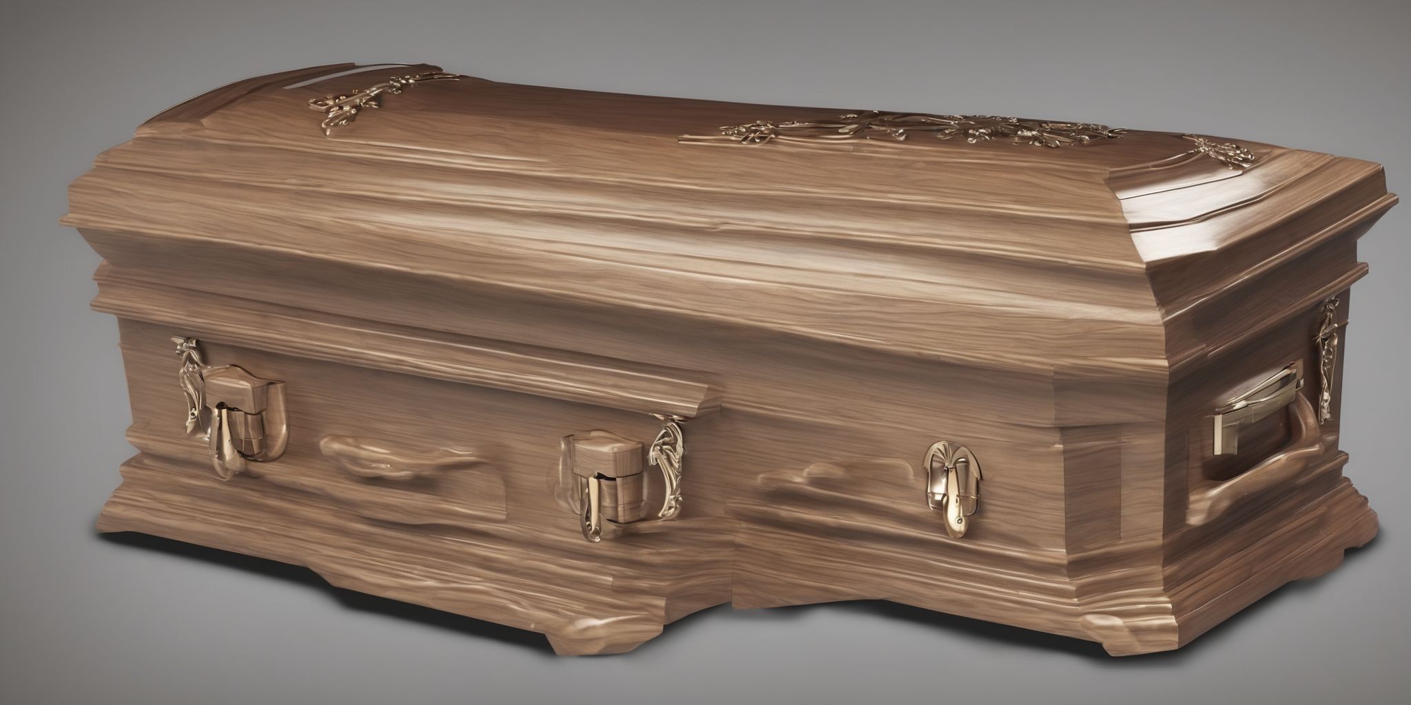 Casket  in realistic, photographic style