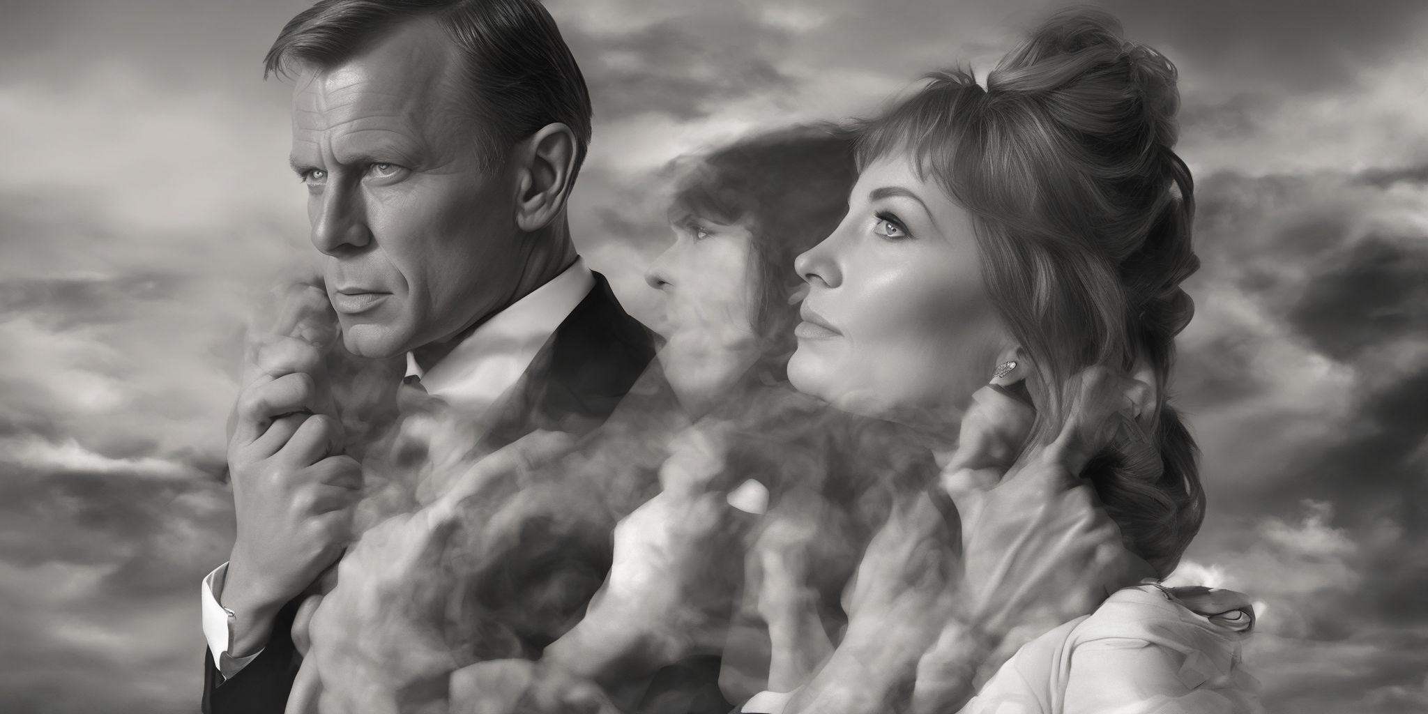 Bond  in realistic, photographic style